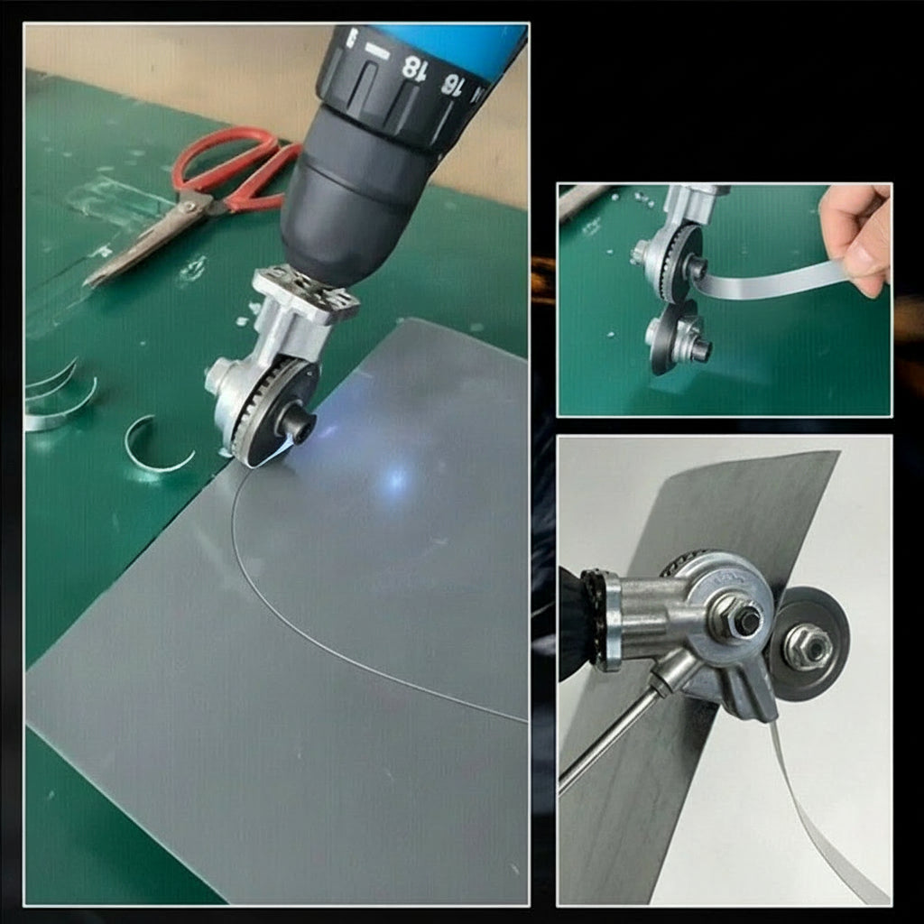 Electric Drill Nibbler Attachment for Sheet Metal Cutting 1