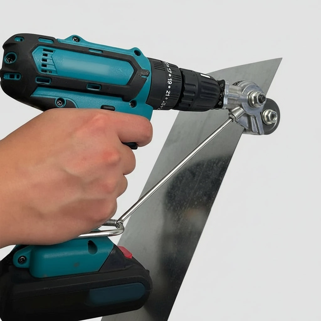 Electric Drill Nibbler Attachment for Sheet Metal Cutting 3