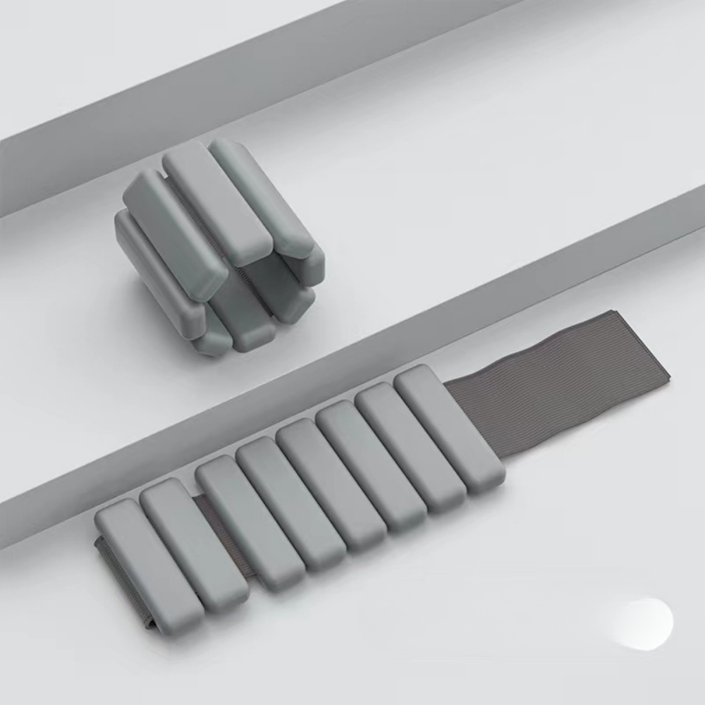 Pesos para Pulso Ajustáveis para Treino de Fitness