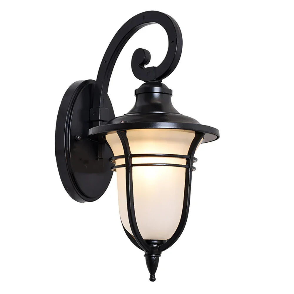 LumiRetro - Vintage Outdoor Wall Lamp for Veranda – Weatherproof Retro Lamp for Stylish Outdoor Lighting