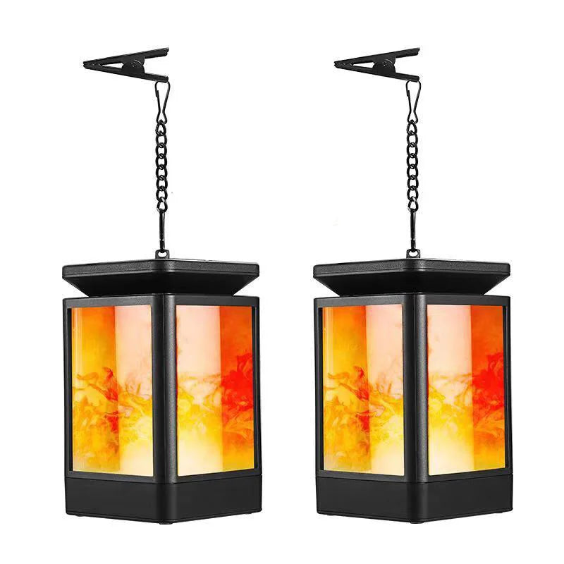SolarGlow - Solar Energy Flame Lantern with LED – Weatherproof Outdoor Lighting