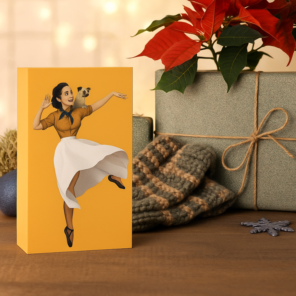 Flying Skirt Tissue Box Holder Decorative Home Office Accessory 1