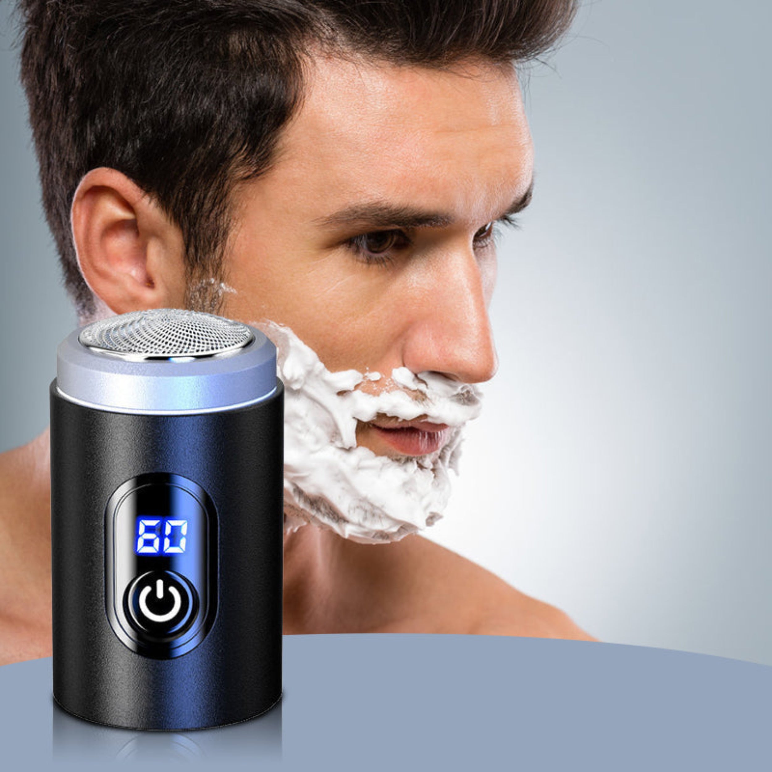 Foil Shaver Mini Waterproof Electric Shaver for Men and Women 1