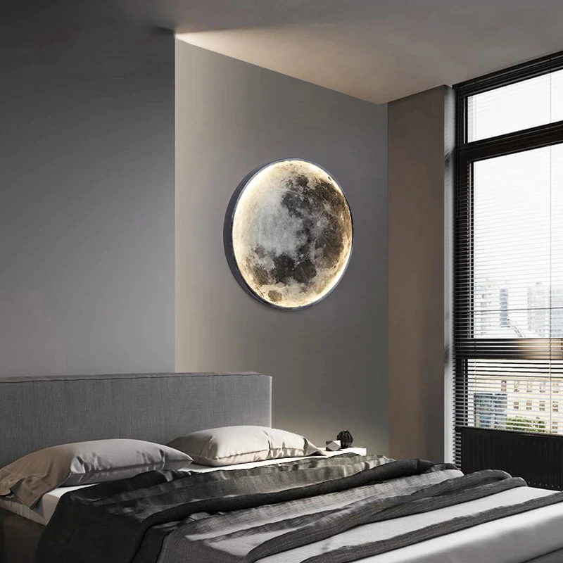 LunarGlow - Lámpara lunar mágica para dormitorios y salas de estar