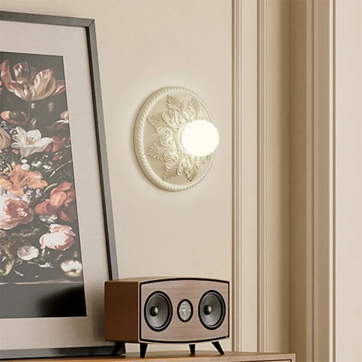 CoffeeGlow – Harz Wandlamp voor Stijlvolle Verlichting