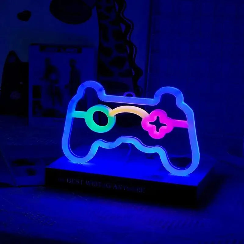 NeonGlow - LED Game Controller Neon Sign voor Gamers