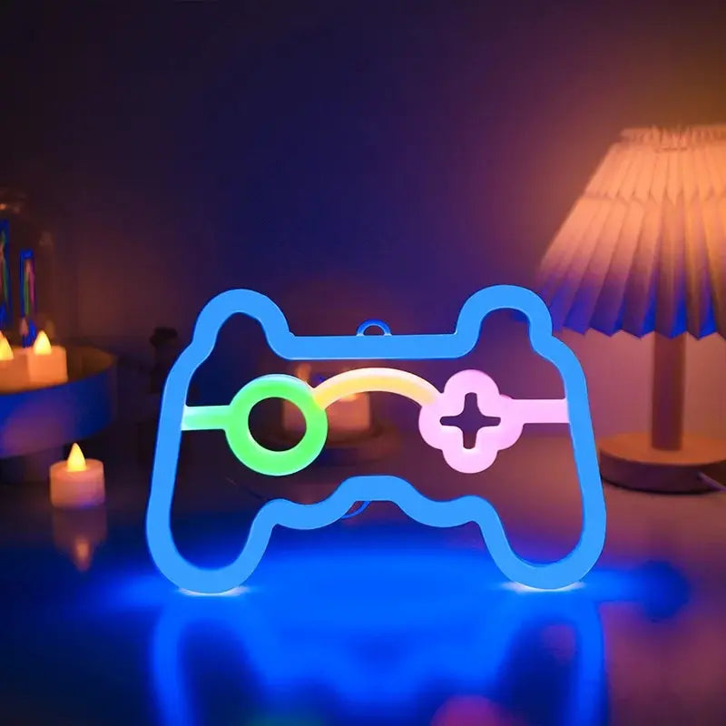 NeonGlow - LED Game Controller Neon Sign voor Gamers