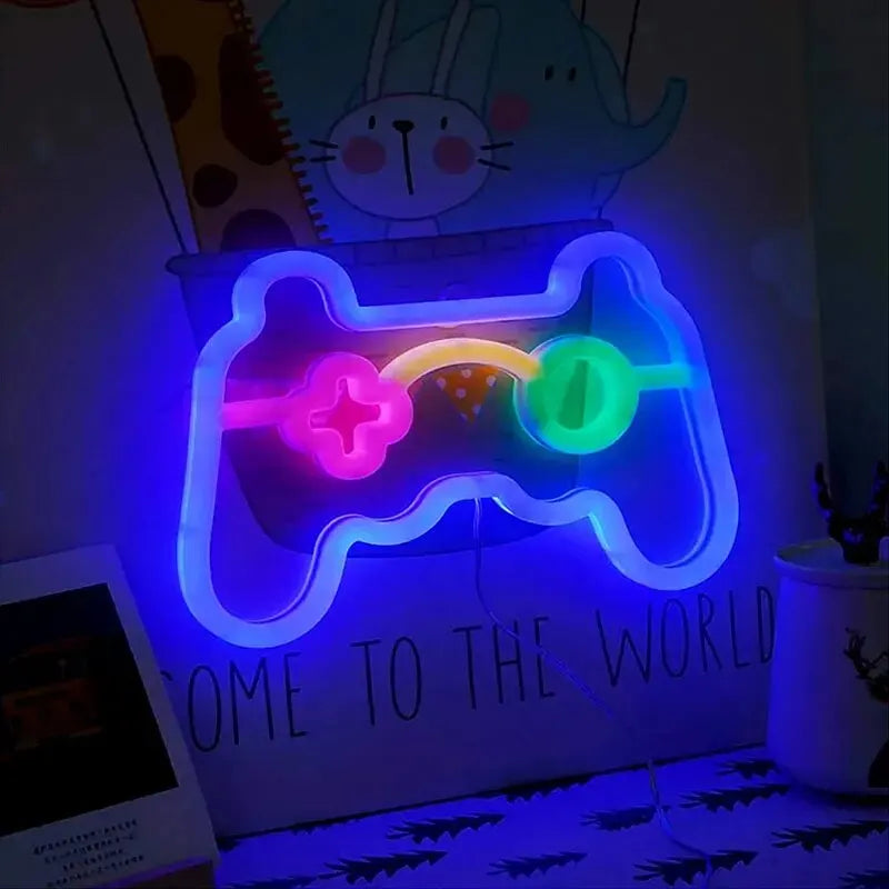 NeonGlow - LED Game Controller Neon Sign voor Gamers