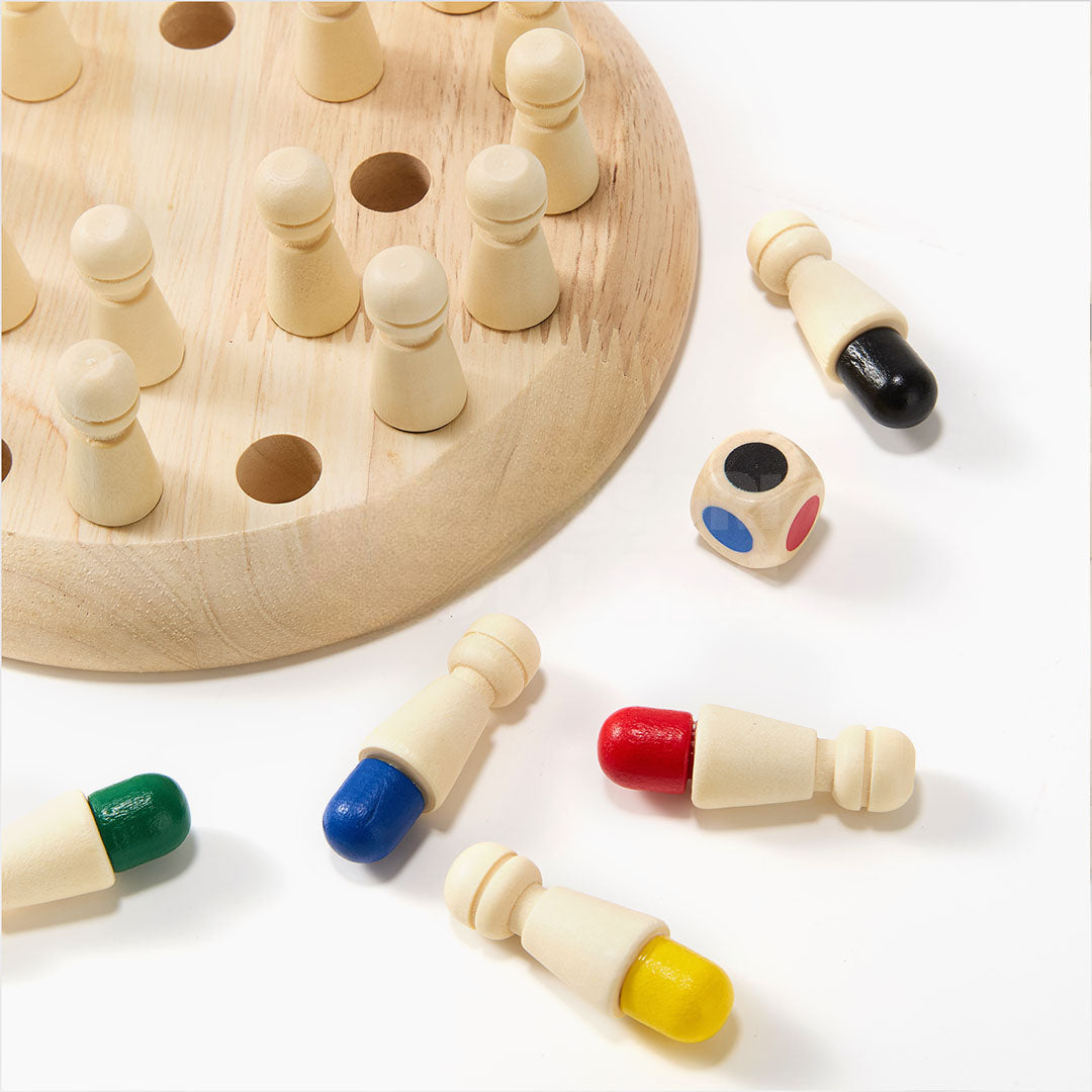 Memory Game Toddlers Color Matching Board