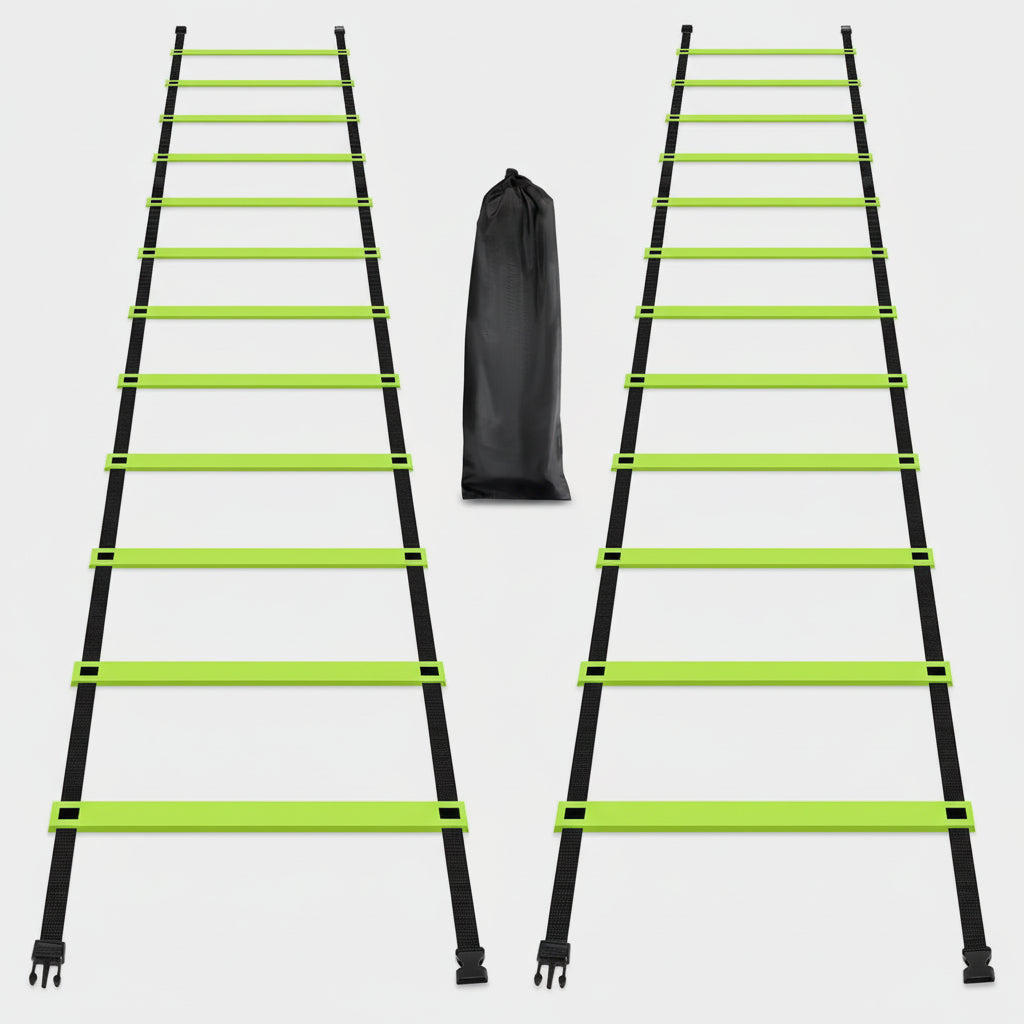 Escada de Agilidade Treino de Velocidade Ajustável Escada Desportiva