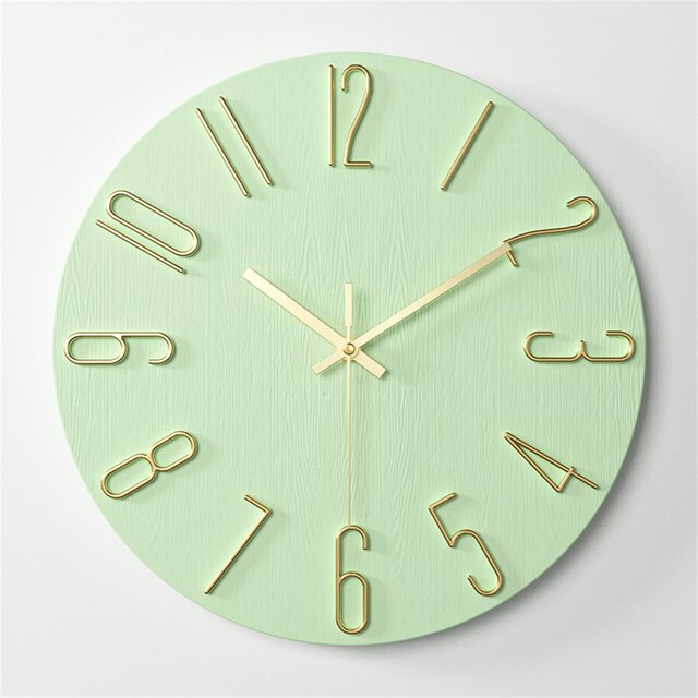 Modern Plastic Wall Clock
