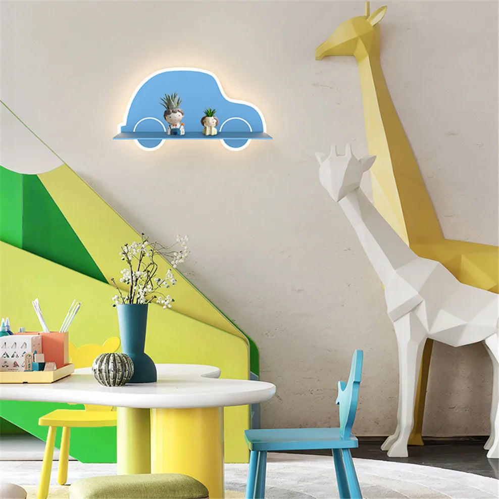 Children's Plane Wall Lamp - Cartoon LED Lighting