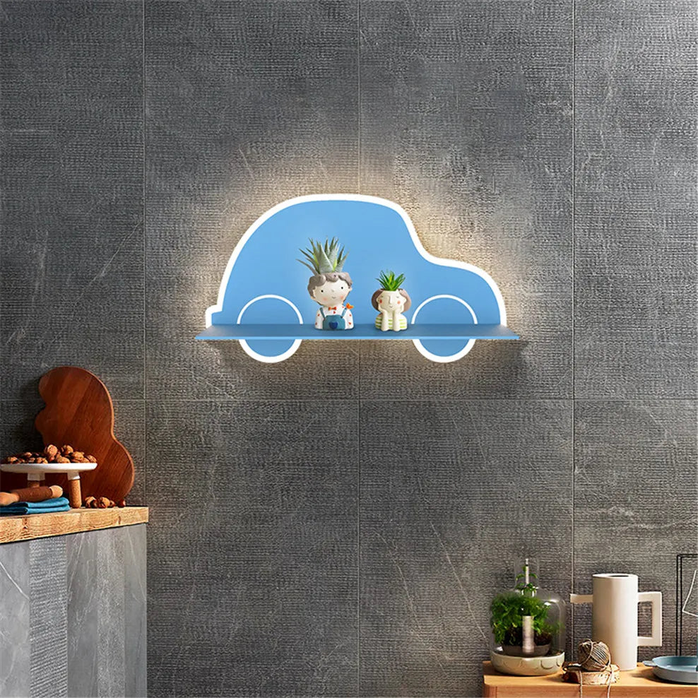Children's Plane Wall Lamp - Cartoon LED Lighting