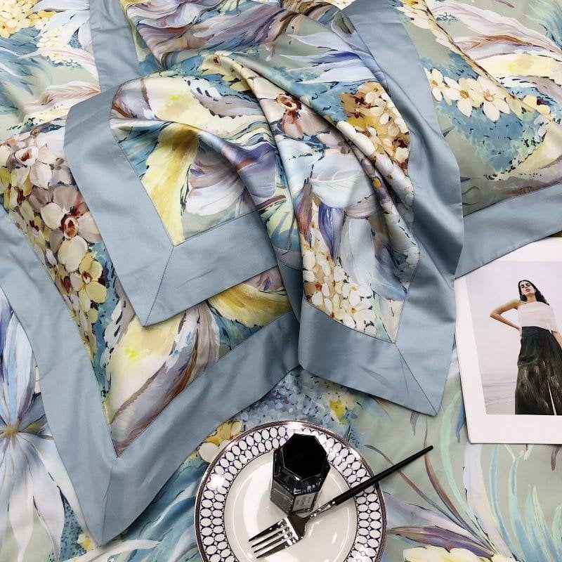 Juego de funda nórdica Hortensia Haven (Algodón Egipcio)