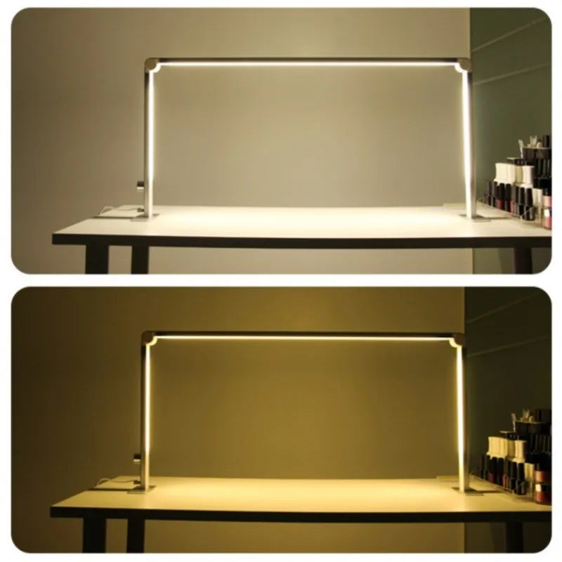 LunaGlow – Halve Maan LED Tafellamp voor Bureau en Nagelstudio Verlichting