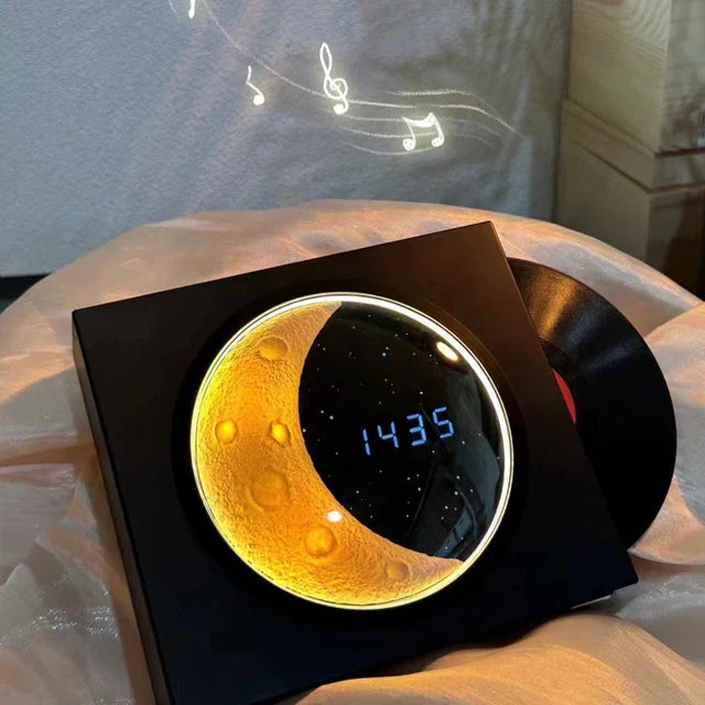 MoonGlow – LED Maanlamp met Muziek & Bluetooth Speaker | Sfeervolle Verlichting