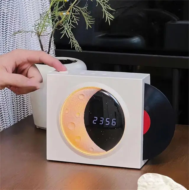 MoonGlow – LED Maanlamp met Muziek & Bluetooth Speaker | Sfeervolle Verlichting