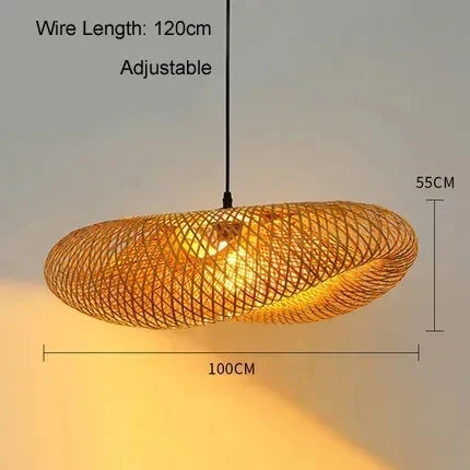 BambooLight - Lampada a sospensione LED retrò