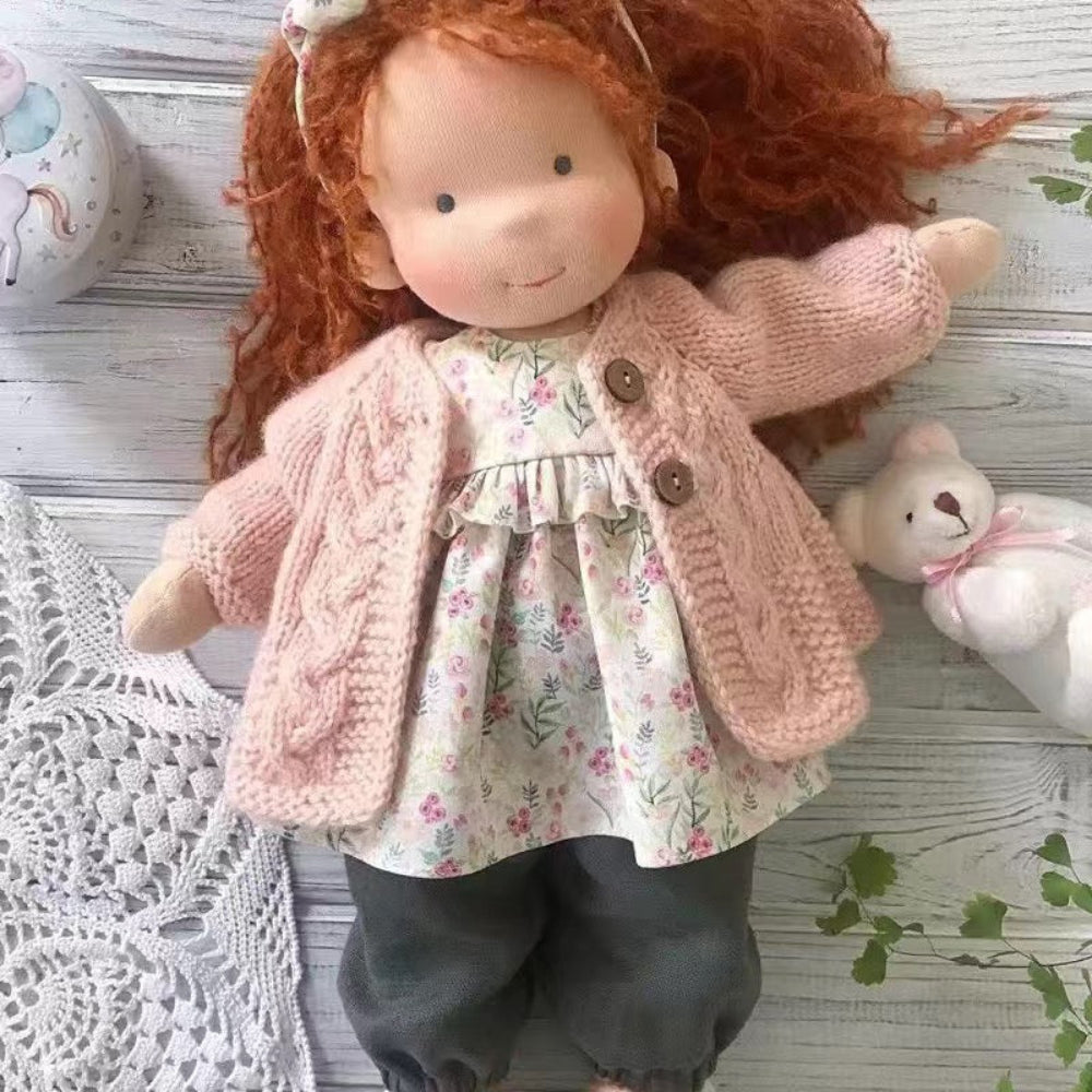 Handmade Waldorf Doll for Imaginative Play and Creativity 16
