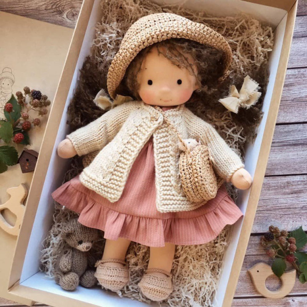 Handmade Waldorf Doll for Imaginative Play and Creativity 4