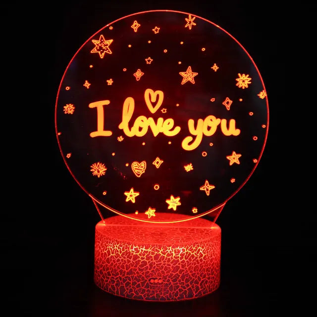 LoveGlow - Romantische LED Hart Nachtlamp met Kleurverandering en Afstandsbediening