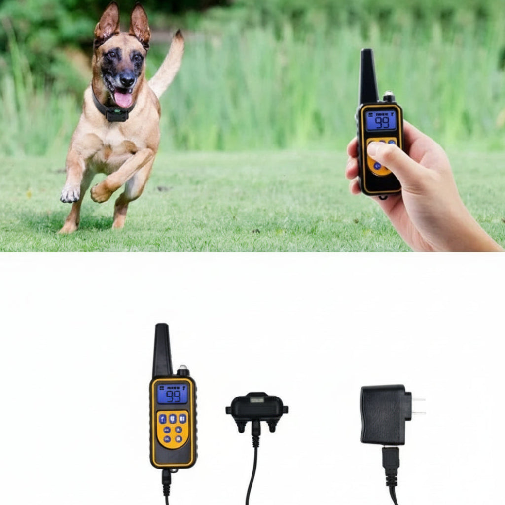 Hondentrainingshalsband Afstandsbediening Waterdicht Gedragstraining