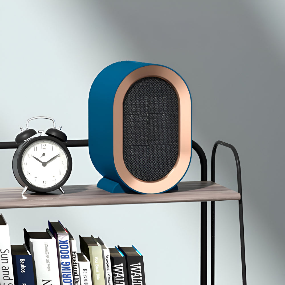 Aquecedor Elétrico Compacto Regulação de Temperatura Uso Interior