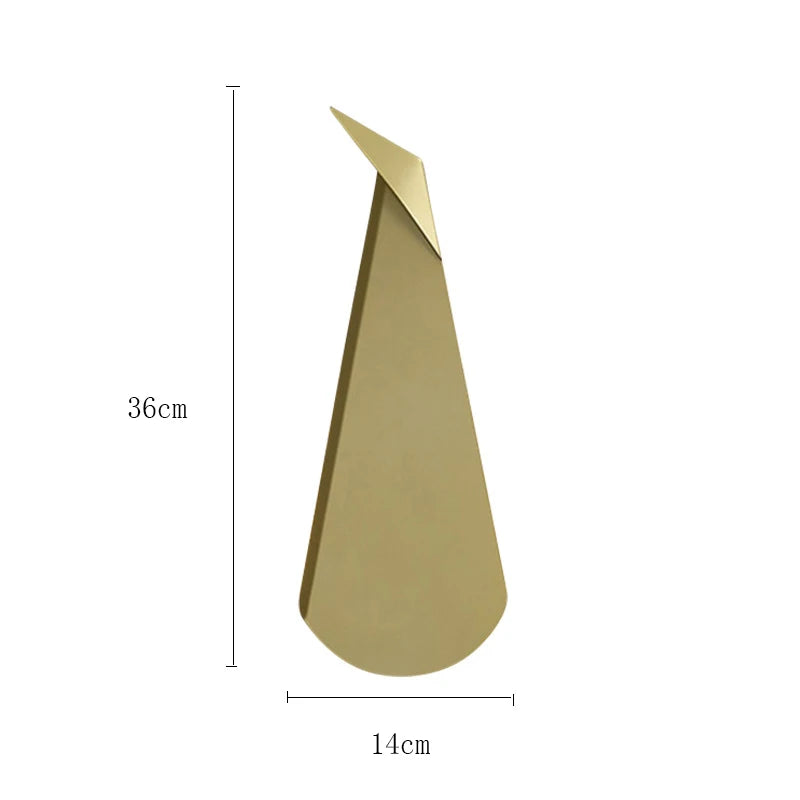 ElegantLicht - Lámpara de pared pavo real moderna LED