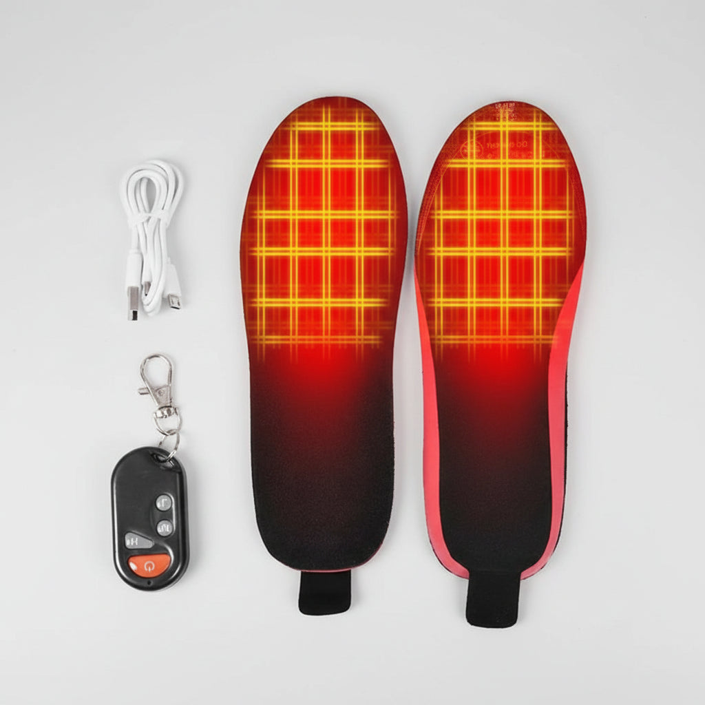 Verwarmde Binnenzolen Draadloos Herlaadbaar Warme Voeten