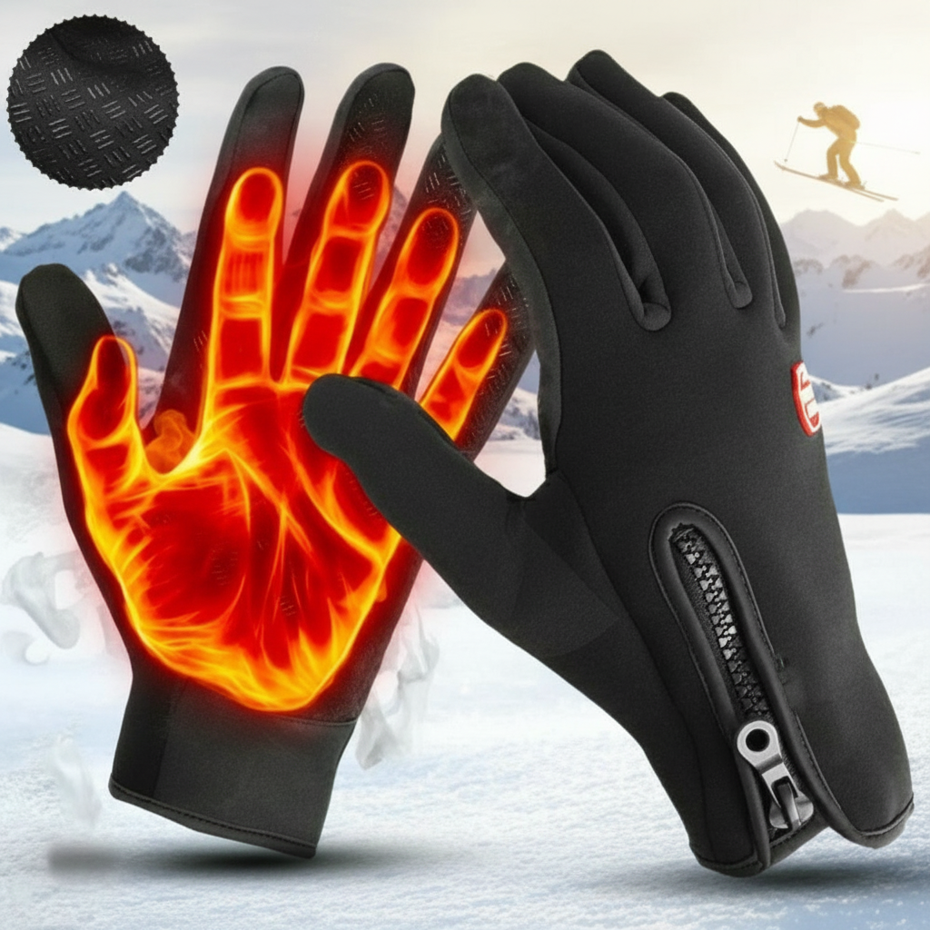 Heated Thermal Gloves for Cycling Skiing Outdoor Activities 0