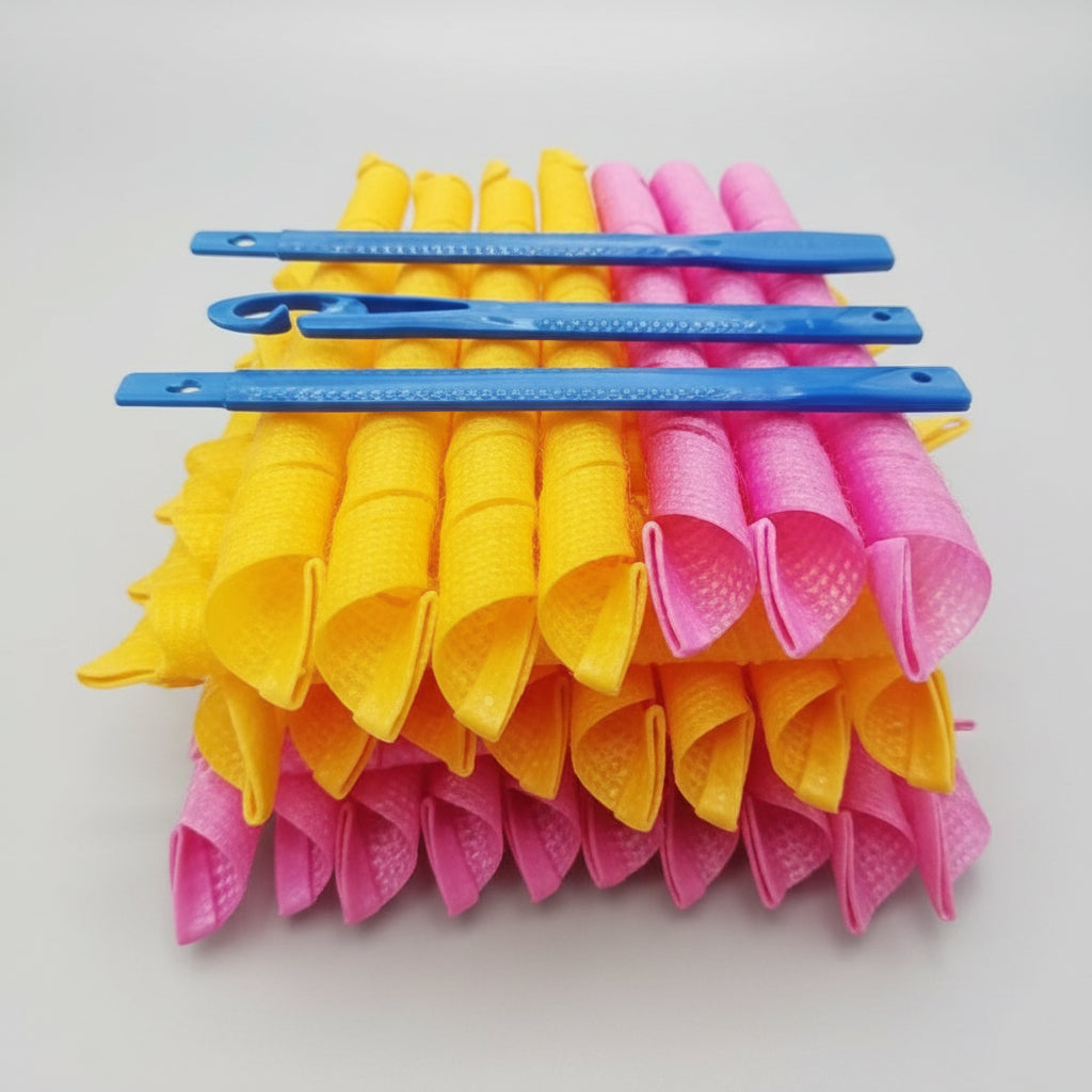 Heatless Curls Styling Kit Magic Curlers for Bouncy Curls 1