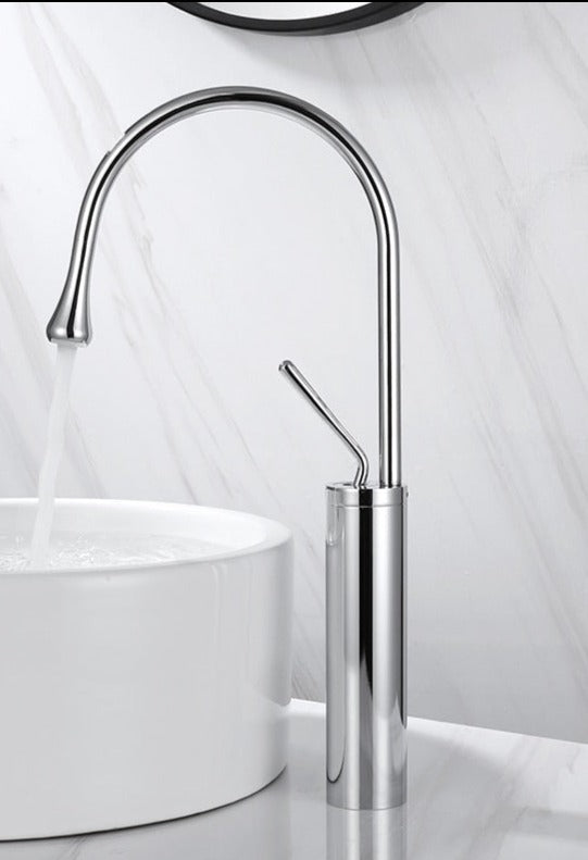 Drops Style Bathroom Sink Faucet Swivel Waterfall Faucet