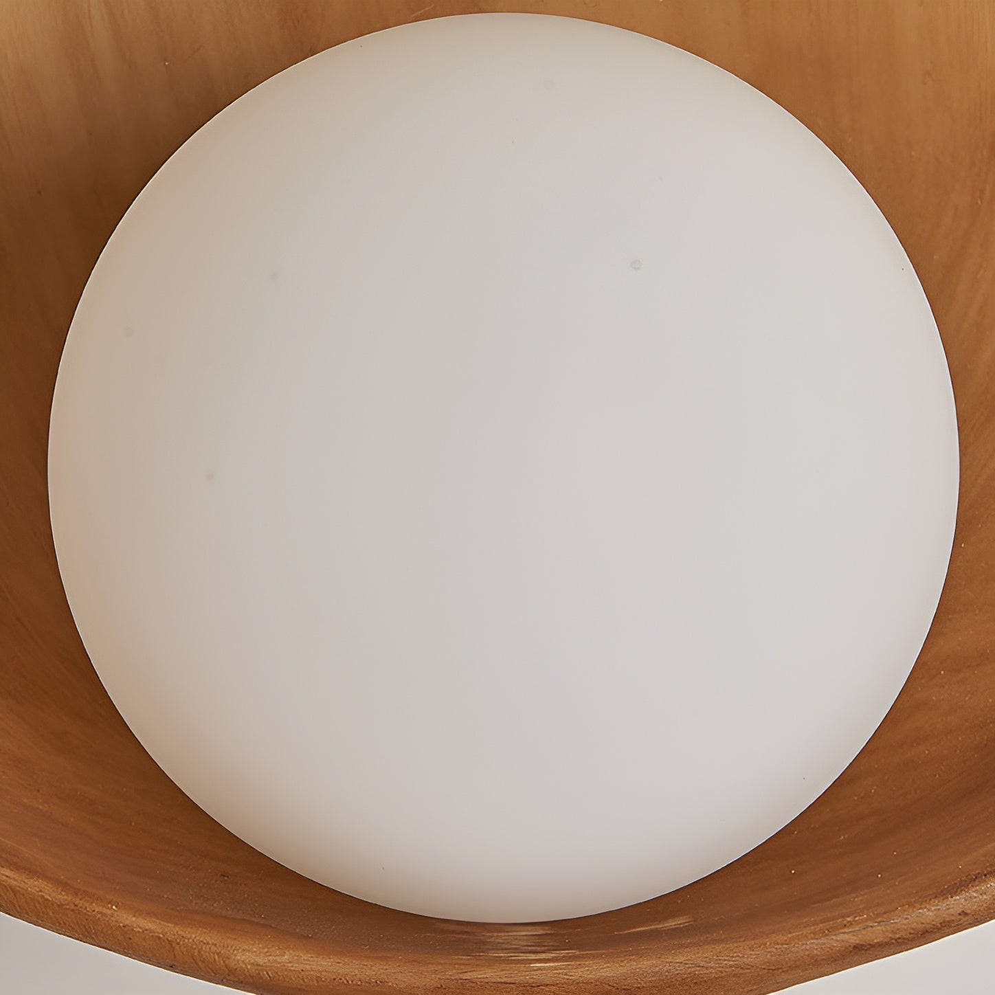 Lámpara Perla Blanca - Lámpara de Pared Blanca con Diseño Wabi-Sabi