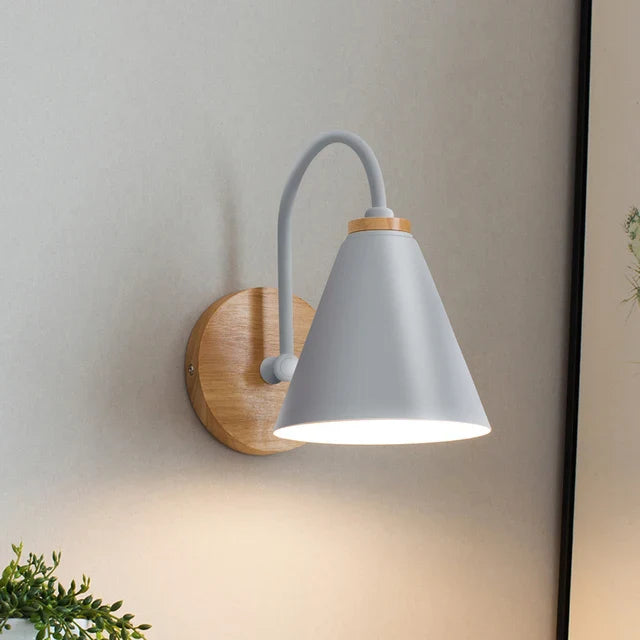 OakShine – Houten Wandlamp Met Warm Licht