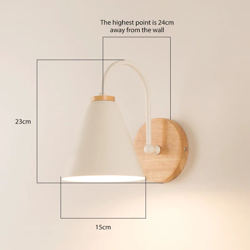 OakShine – Houten Wandlamp Met Warm Licht