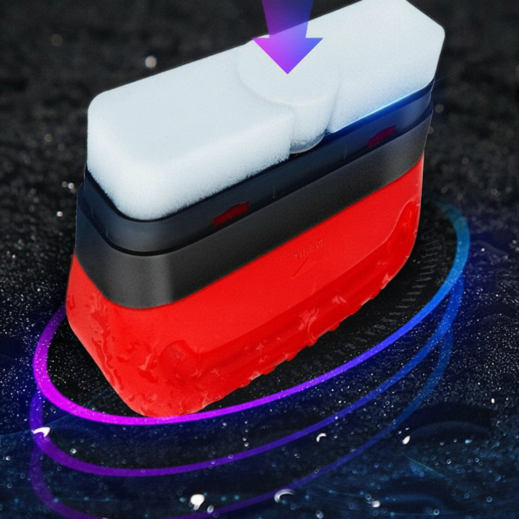 Hydrophobic Glass Cleaning Board for Windshield Clarity and Visibility 3