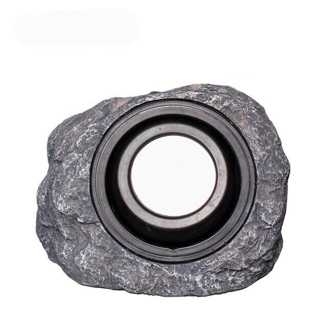 SolarRock - Solar Garden Lamp in Stone Look – Weatherproof LED Outdoor Lighting with Solar Panel