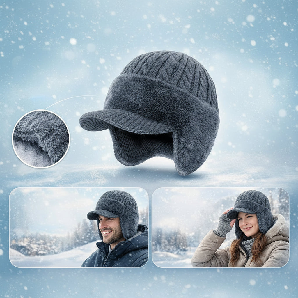 Wintermuts Trapper Hoed Oorbescherming Warme