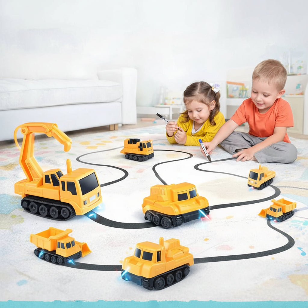 Speelgoedauto Lijnvolgend Interactief Educatief ABS Speelgoed