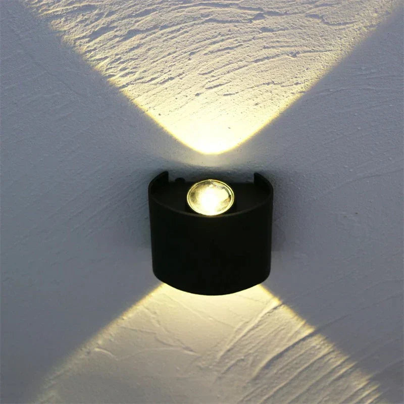 LumiWall - Waterproof LED Wall Lamp for Outdoor Use in Anthracite