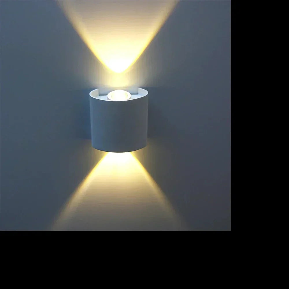 LumiWall - Waterproof LED Wall Lamp for Outdoor Use in Anthracite