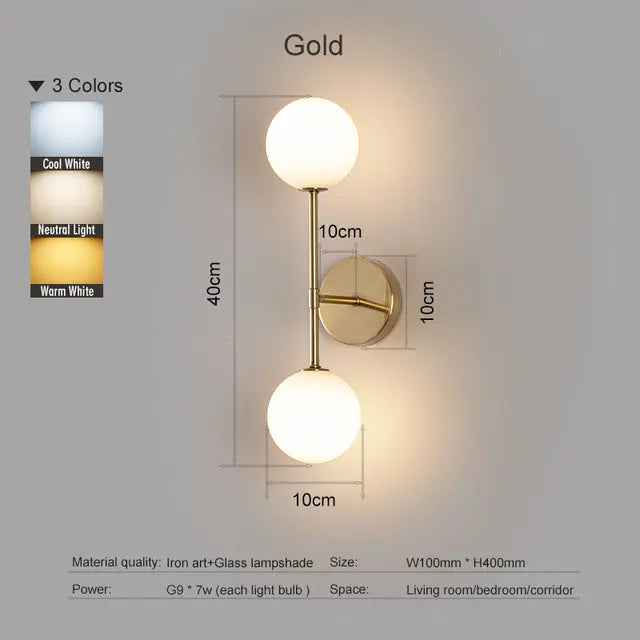 FlexiLED - Lámpara de pared LED para interior