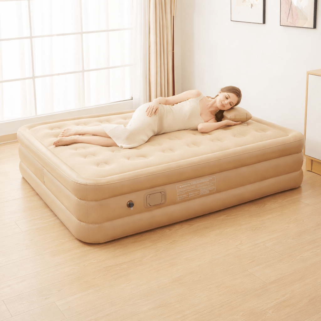 Colchão de Campismo Auto-inflável para 2 Pessoas Durável e Confortável