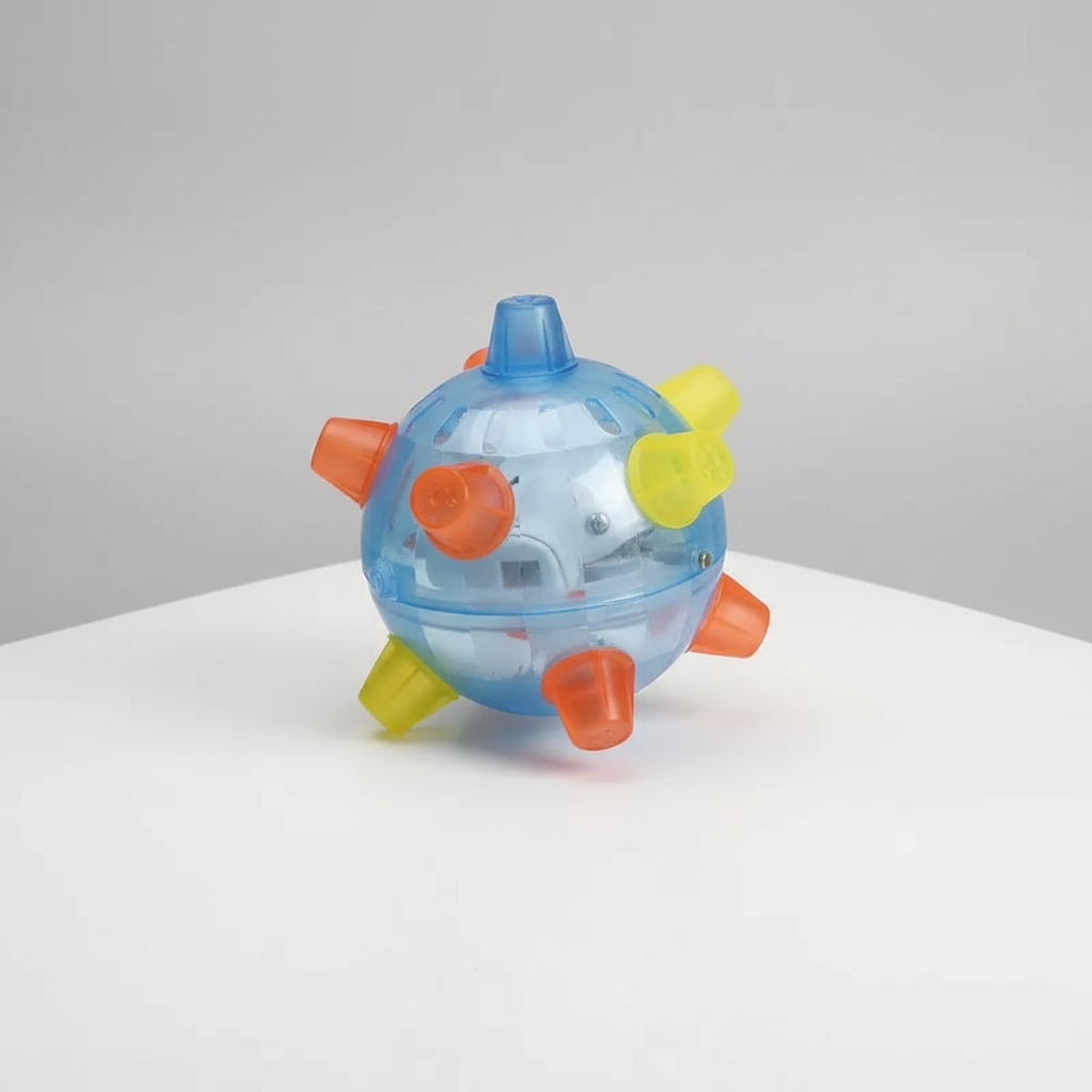 Interactive LED Dog Toy Jumping Ball for Active Play 7