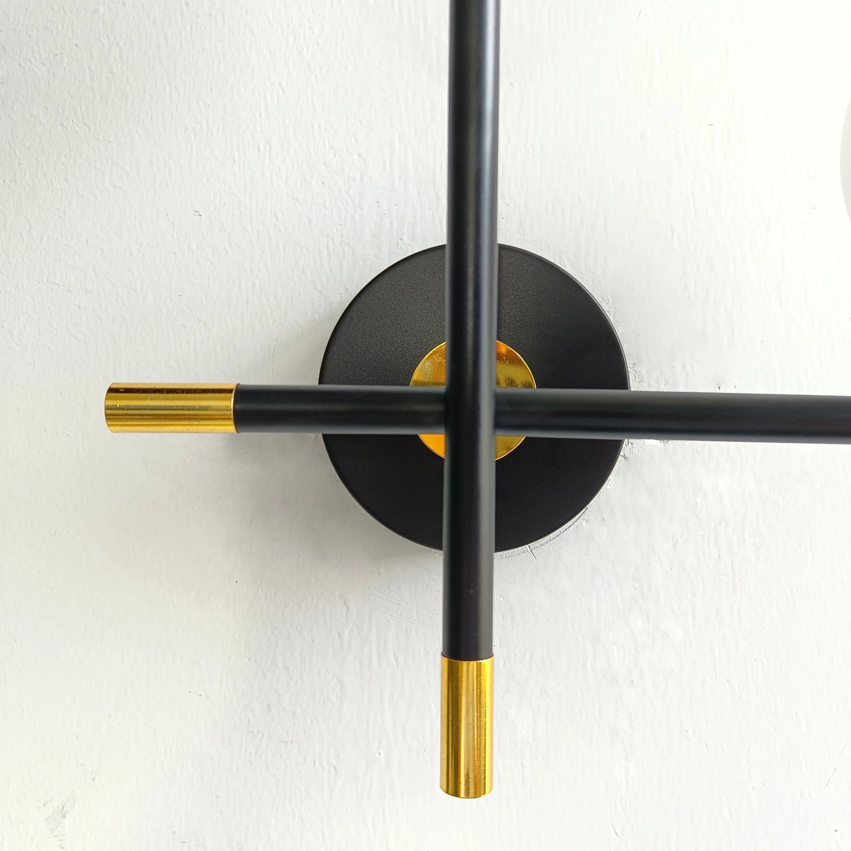 GlowLuxe - Lampada da parete LED moderna con globo di vetro
