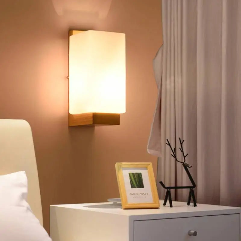 HinokiFlex - Japanese Wooden Wall Lamp