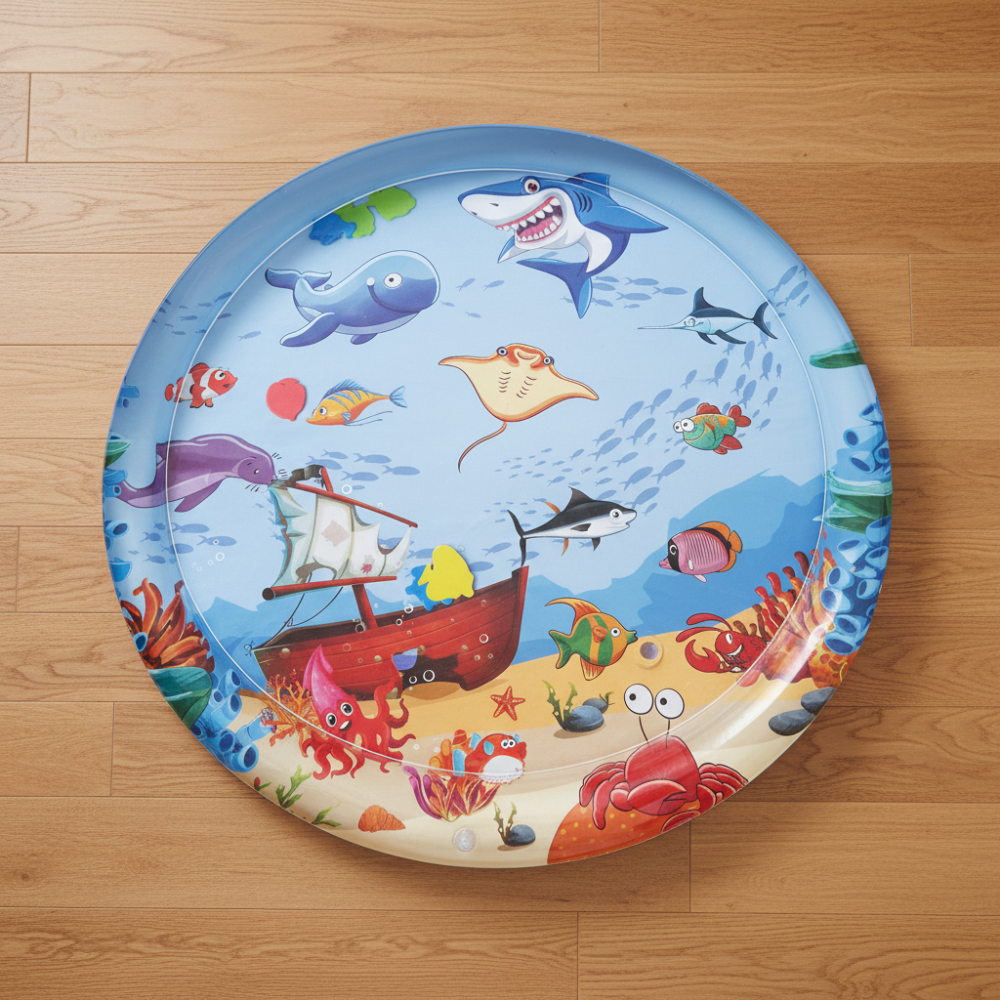 Tapete de Brincar para Gatos com Água Interativo e Sensorial