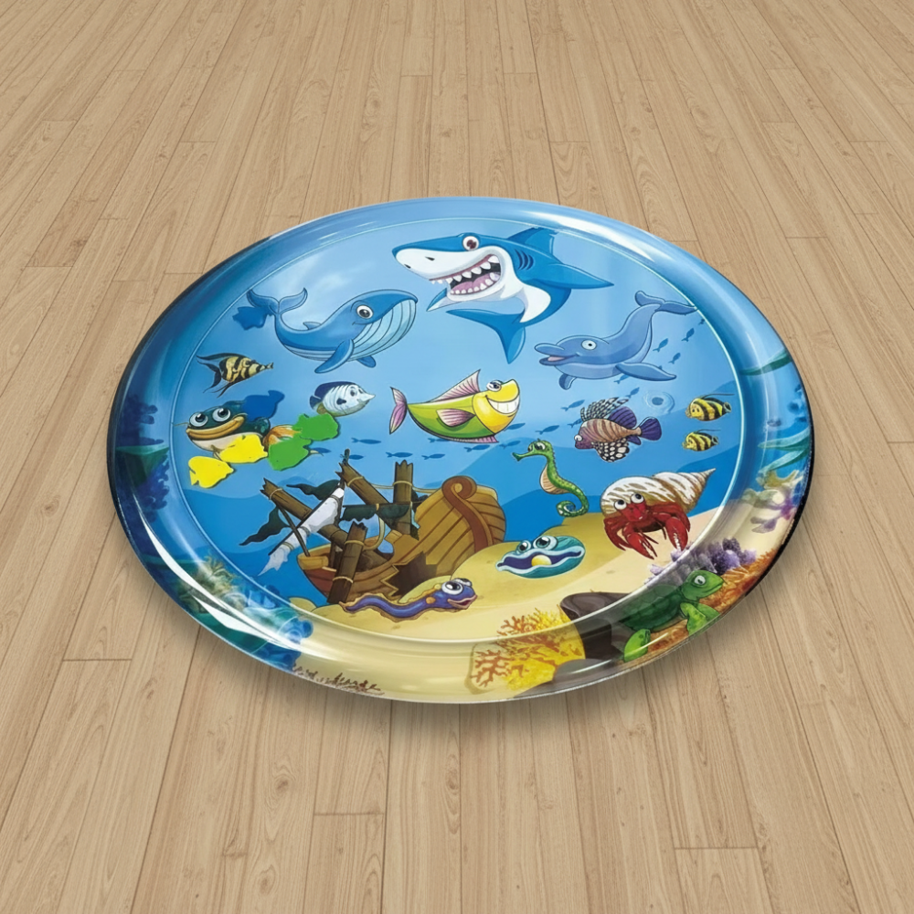 Tapete de Brincar para Gatos com Água Interativo e Sensorial