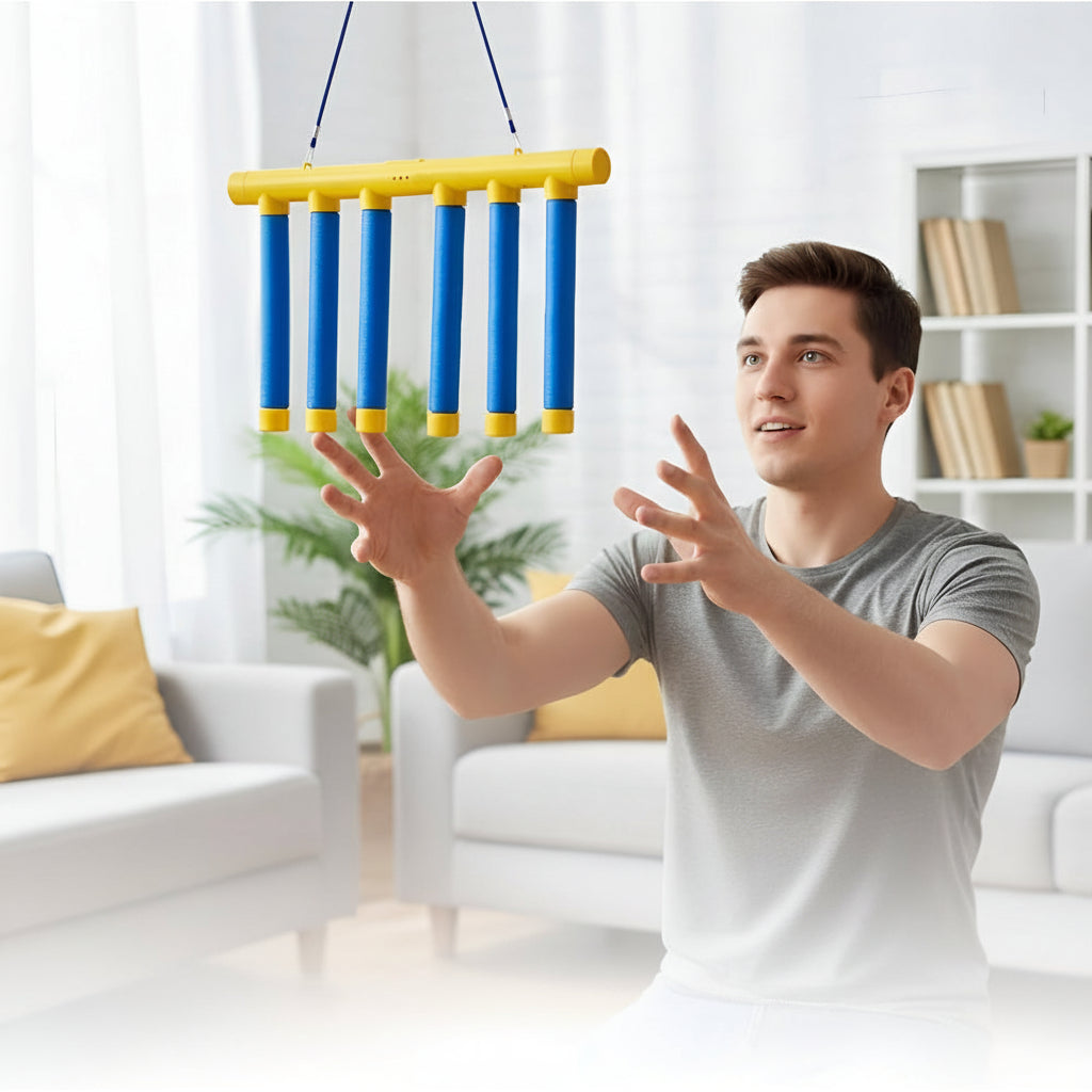 Kinderspel Reactietrainer Reflexspel Vallende Stokken Binnen
