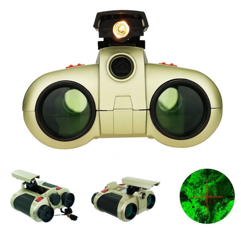 Kids Night Vision Binoculars Lightweight Outdoor Adventure Toy 6
